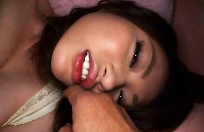 Akari Hoshino Asian with huge nude jugs gets orgasm from vibrator