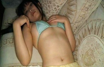 Mio Katsuragi Asian exposes sexy legs and round generous boobies