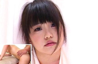 Kurumi Tachibana Asian has hot box aroused with vibrator by man
