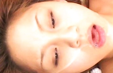 Amateur Asian is filmed while is fingered and fucked in mouth
