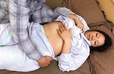 Ayane Asakura Lovely babe in pajamas shows her fine ass off