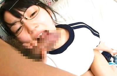 Japanese AV Model with specs shows nasty butt while sucking tool