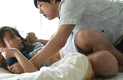 Aika Miura Asian has dark love box exposed while she sleeps