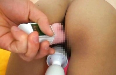 Kana Aono Asian gets vibrators in and over hairy cum dumpster
