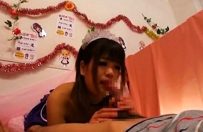 Japanese AV Model loves to suck boner before getting it in crack
