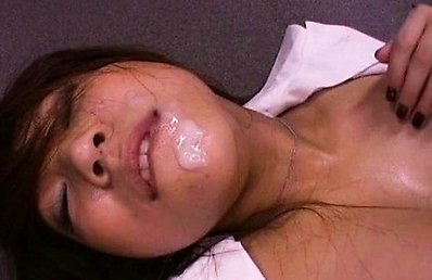Amateur Asian with firm boobs has hairy twat fingered and aroused