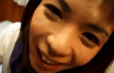 Kaori Mito Asian in sailor uniform has vagina full of sperm