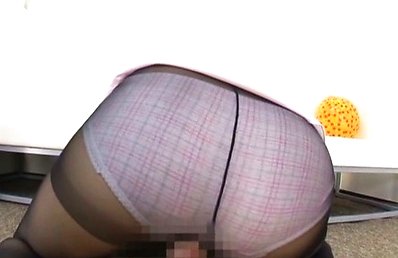 Yuri Sato Asian has love box sucked over panty and stockings