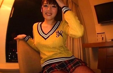 Mao Hamasaki Asian gets vibrator on big boobs under sweater