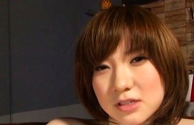 Ozawa Arisu Asian gets fingers in hairy love box and in asshole